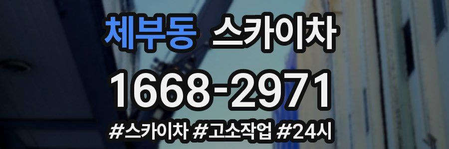 체부동 스카이차