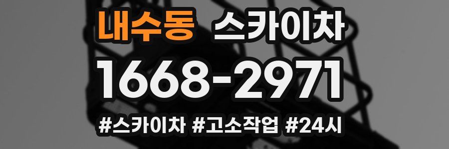 내수동 스카이차