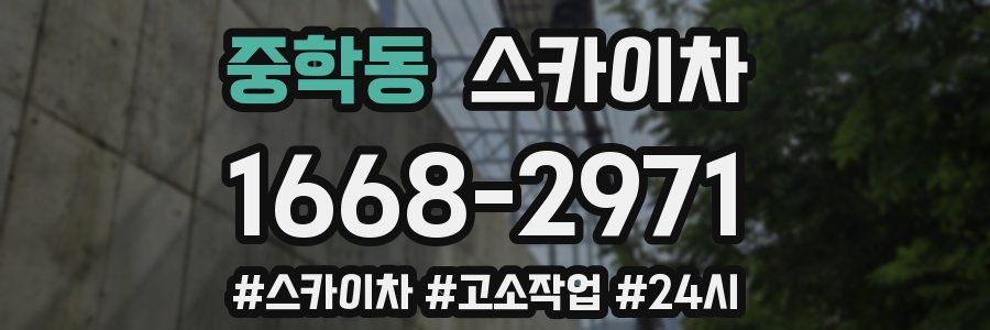 중학동 스카이차