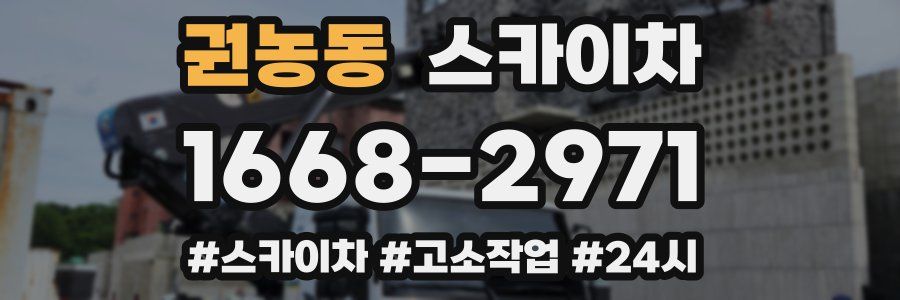 권농동 스카이차