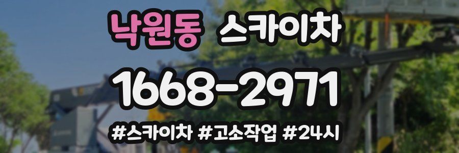 낙원동 스카이차