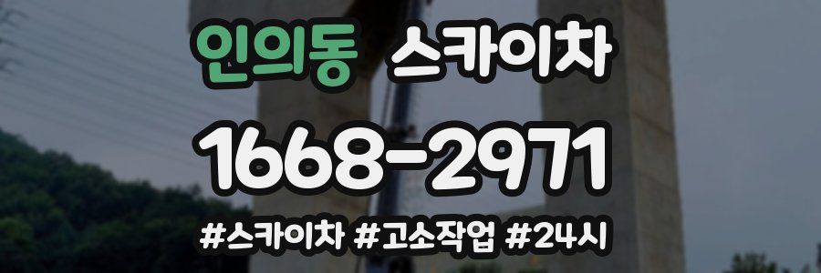 인의동 스카이차