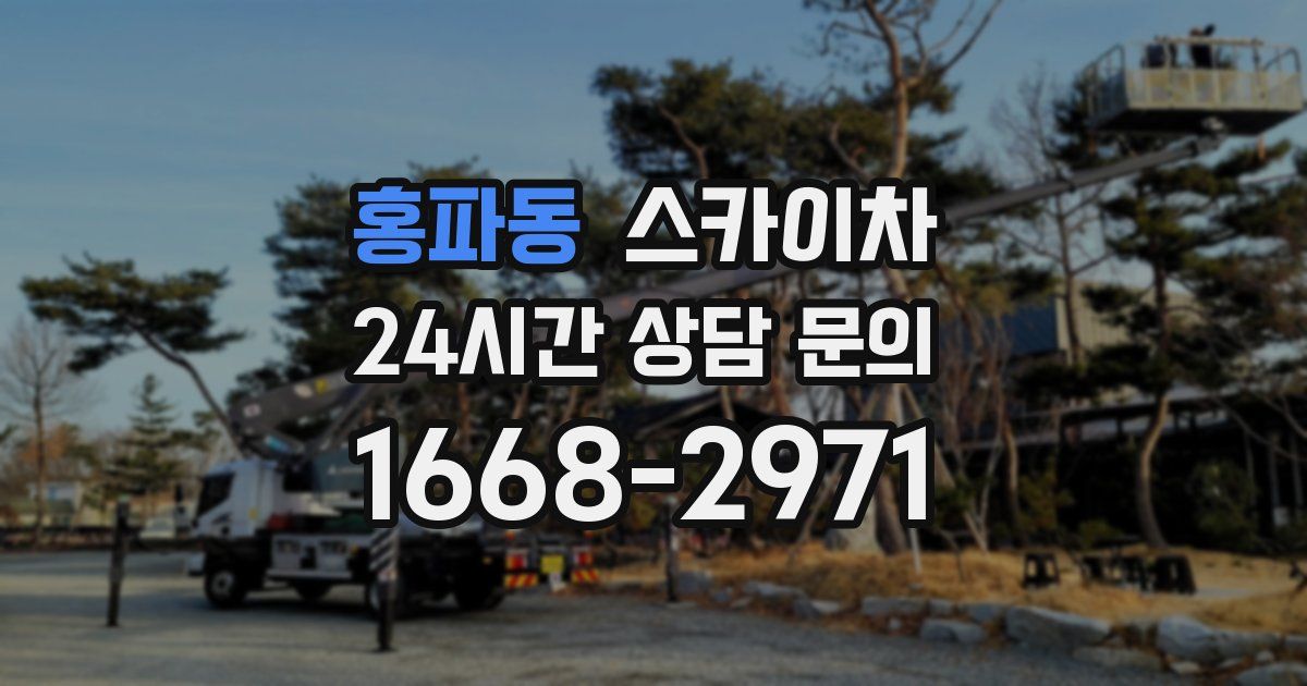 홍파동 스카이차