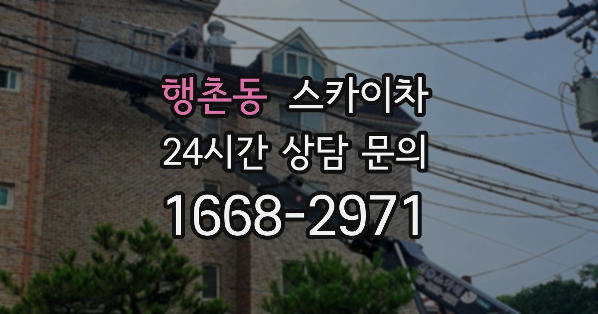 행촌동 스카이차