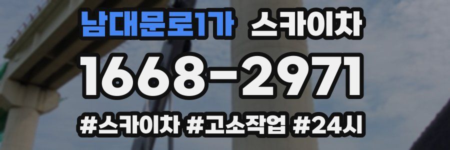남대문로1가 스카이차