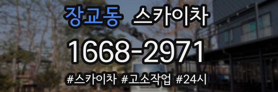 장교동 스카이차