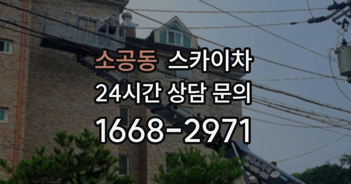 소공동 스카이차