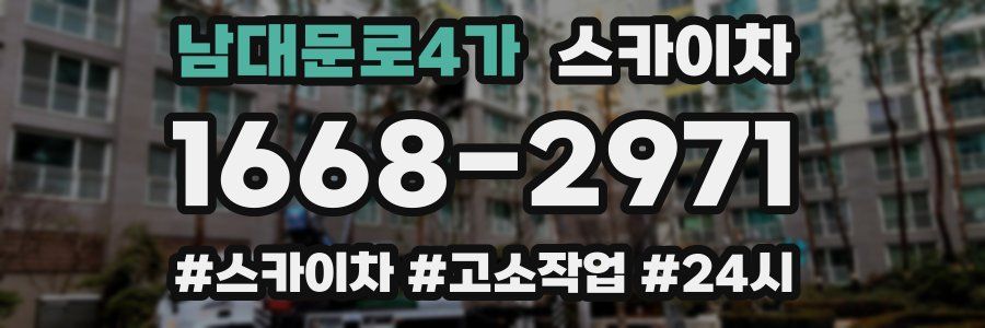 남대문로4가 스카이차