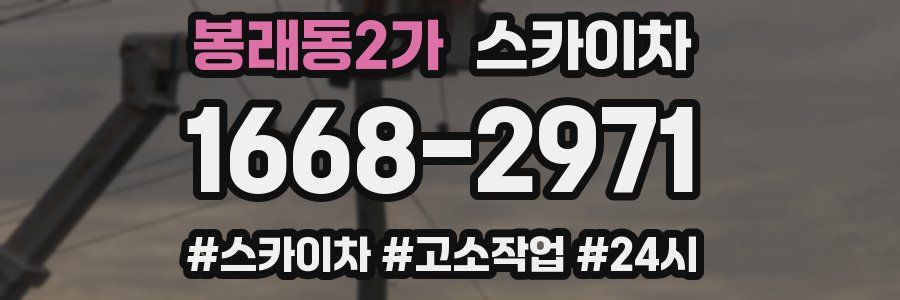 봉래동2가 스카이차