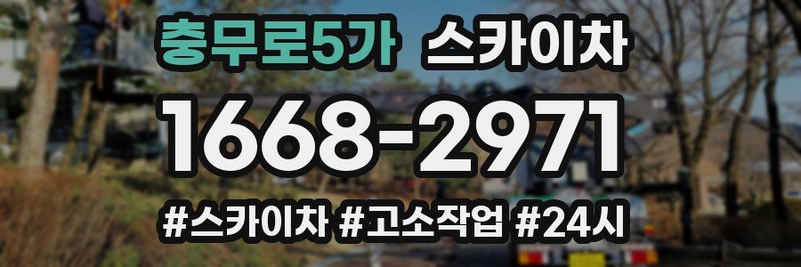 충무로5가 스카이차