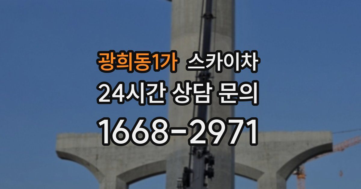 광희동1가 스카이차