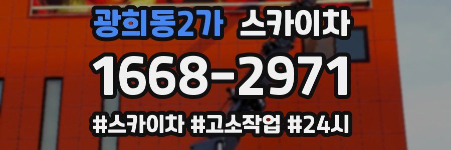 광희동2가 스카이차