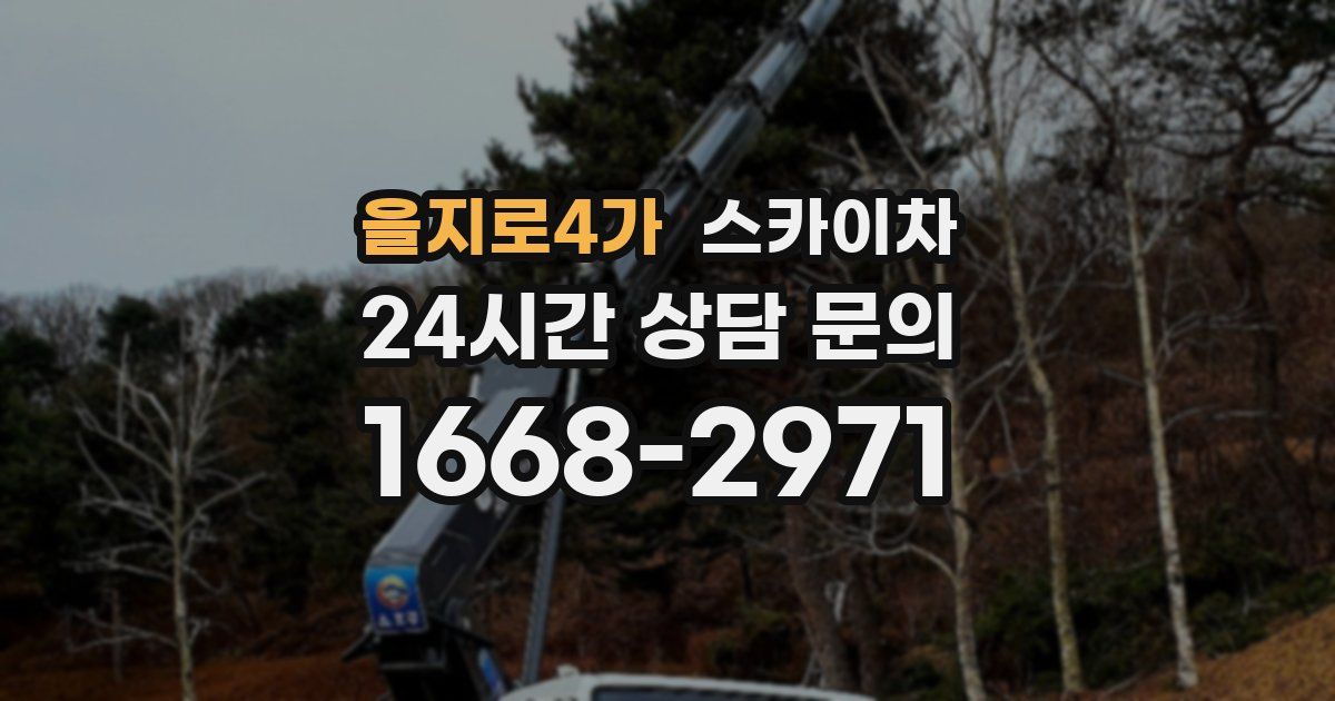 을지로4가 스카이차