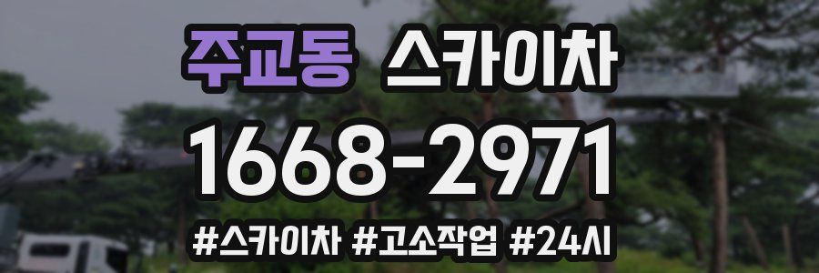 주교동 스카이차