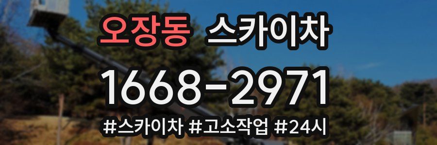 오장동 스카이차