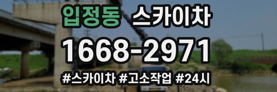 입정동 스카이차