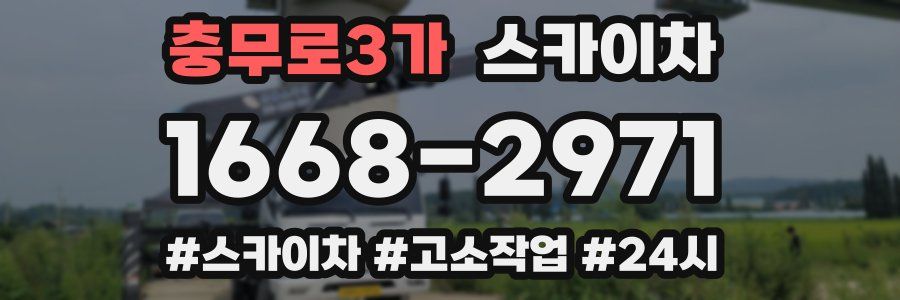 충무로3가 스카이차