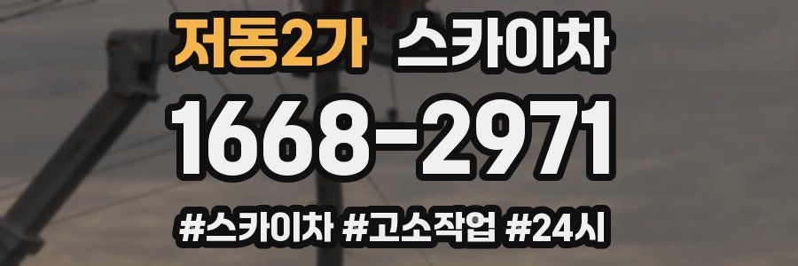 저동2가 스카이차