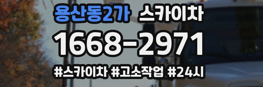 용산동2가 스카이차