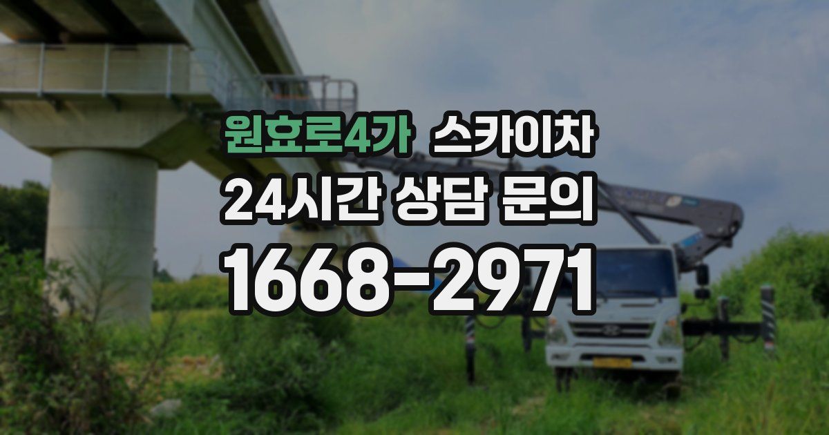 원효로4가 스카이차