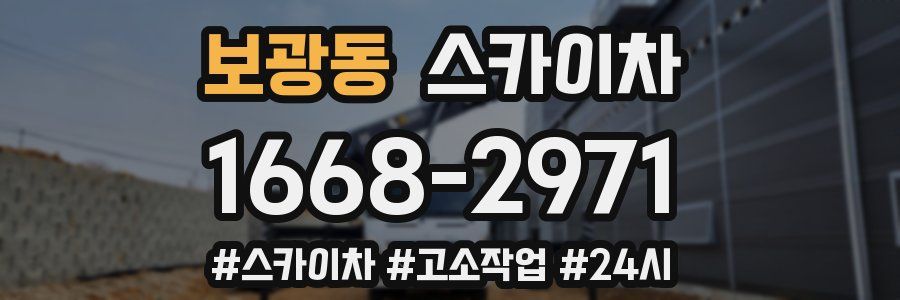 보광동 스카이차