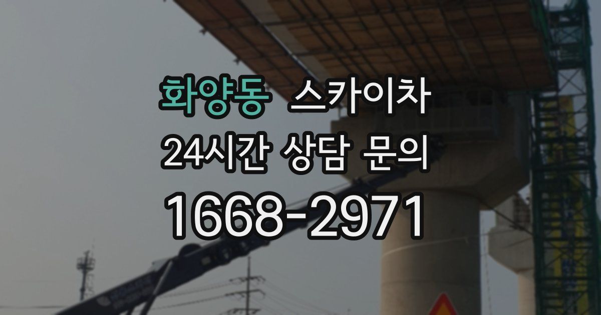 화양동 스카이차