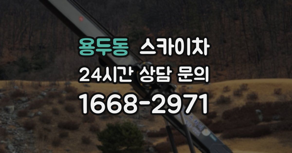 용두동 스카이차