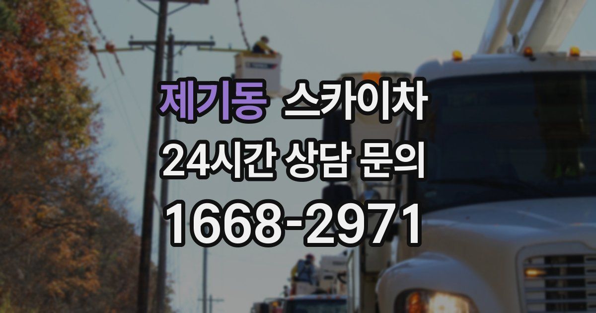 제기동 스카이차