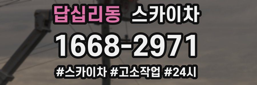 답십리동 스카이차