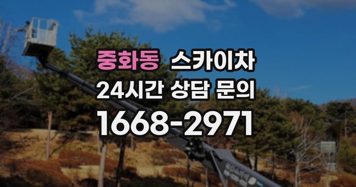 중화동 스카이차