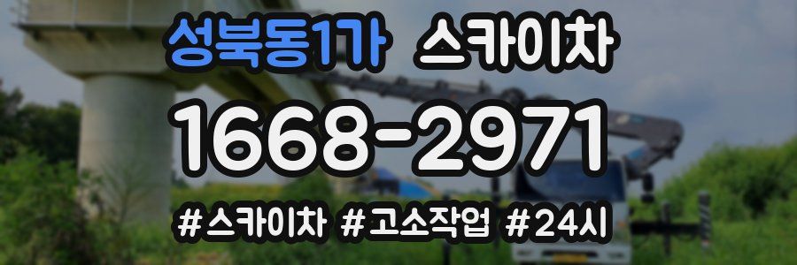 성북동1가 스카이차