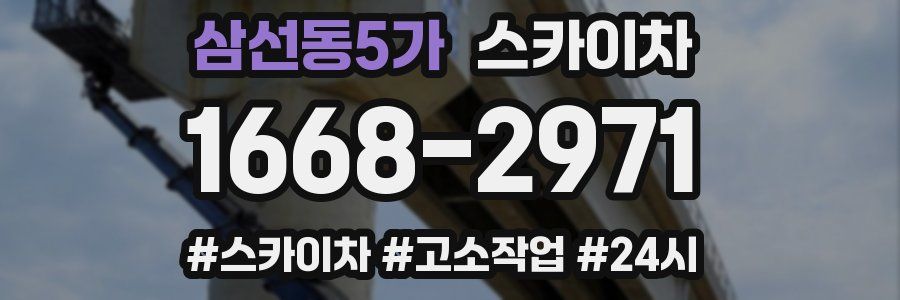 삼선동5가 스카이차