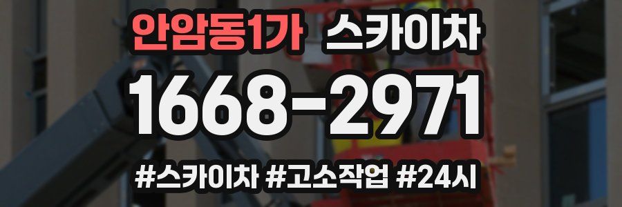 안암동1가 스카이차