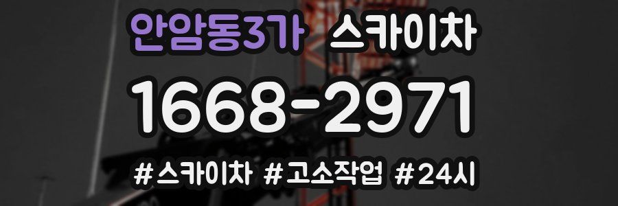 안암동3가 스카이차