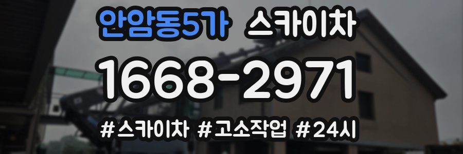 안암동5가 스카이차