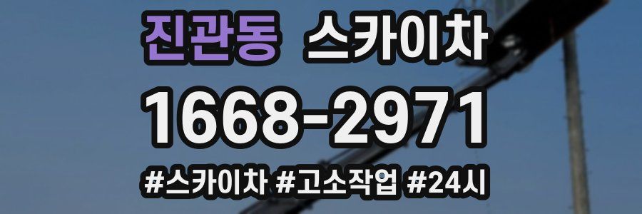 진관동 스카이차