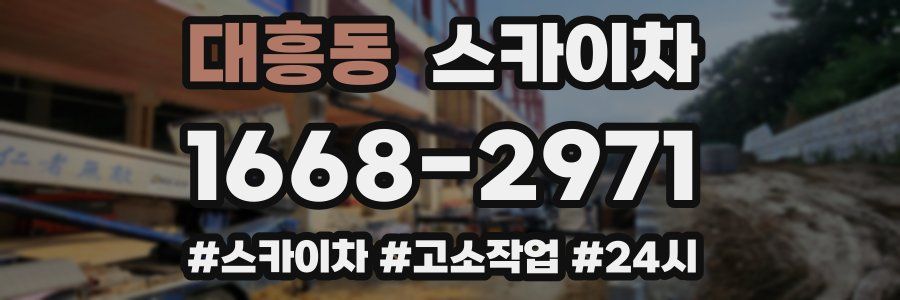 대흥동 스카이차