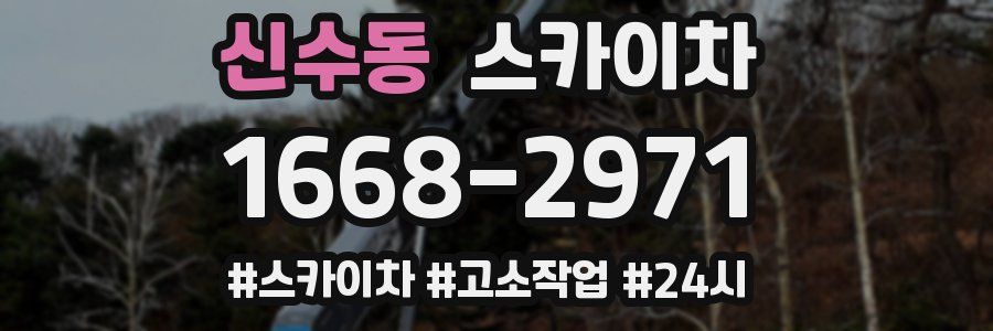 신수동 스카이차