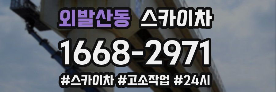 외발산동 스카이차