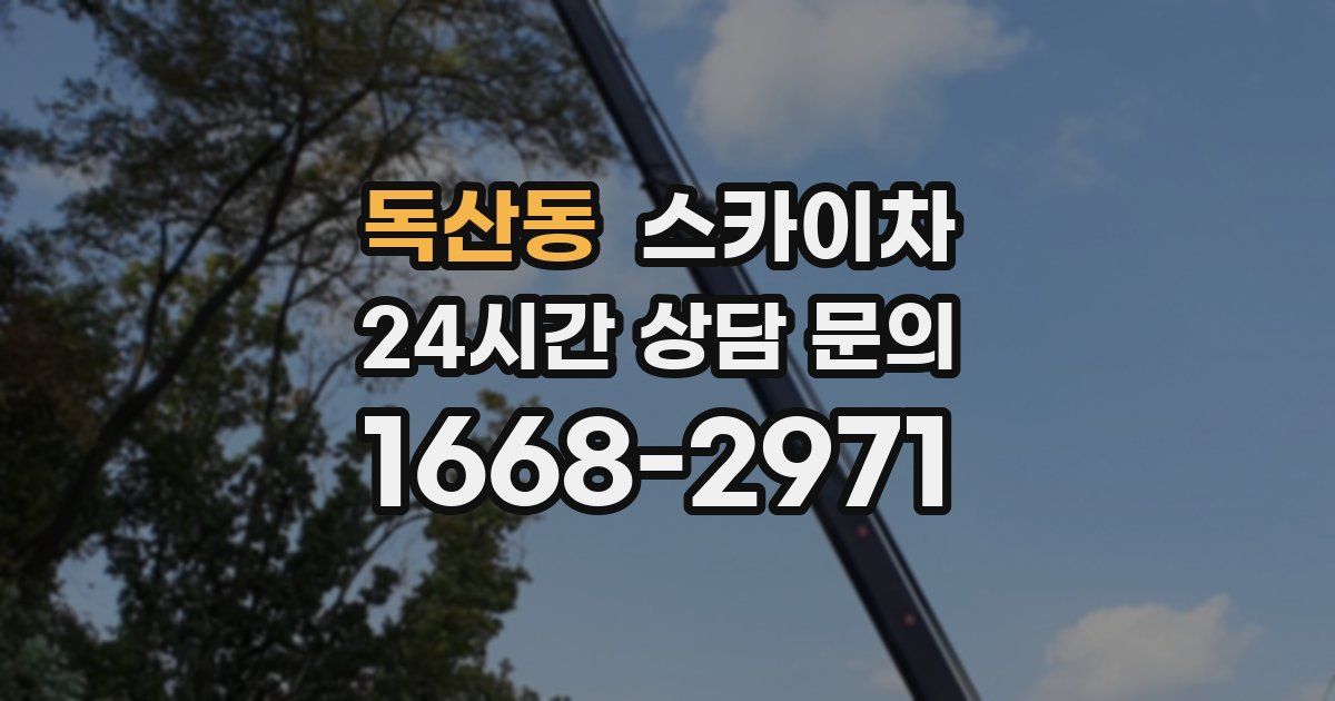 독산동 스카이차