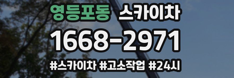 영등포동 스카이차