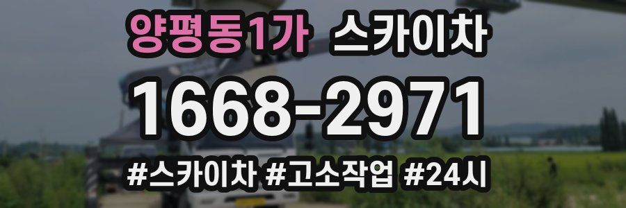 양평동1가 스카이차