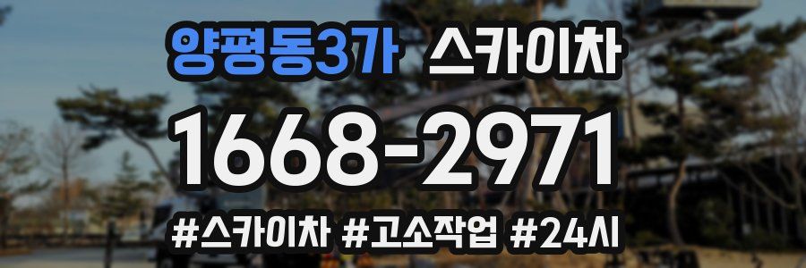 양평동3가 스카이차