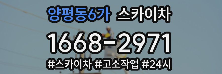 양평동6가 스카이차