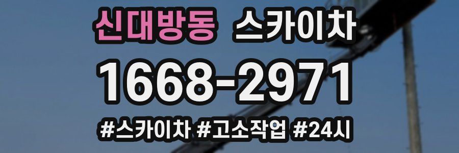 신대방동 스카이차