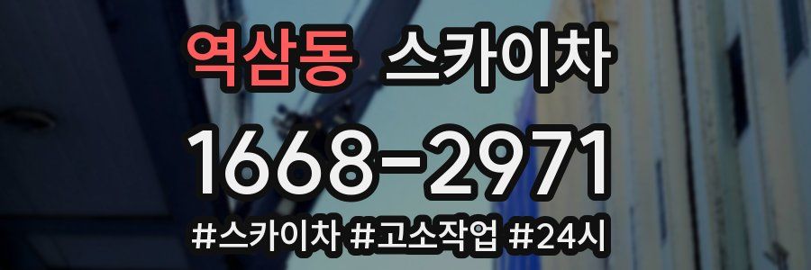 역삼동 스카이차