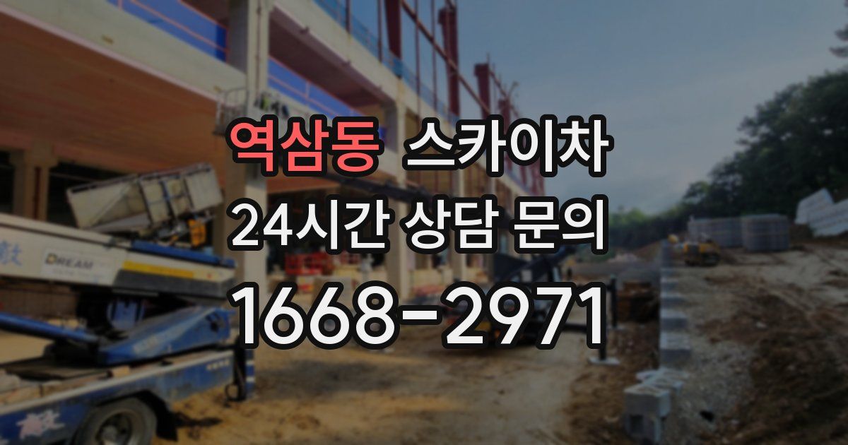 역삼동 스카이차