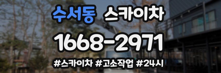 수서동 스카이차