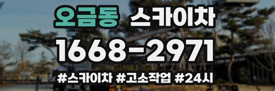 오금동 스카이차