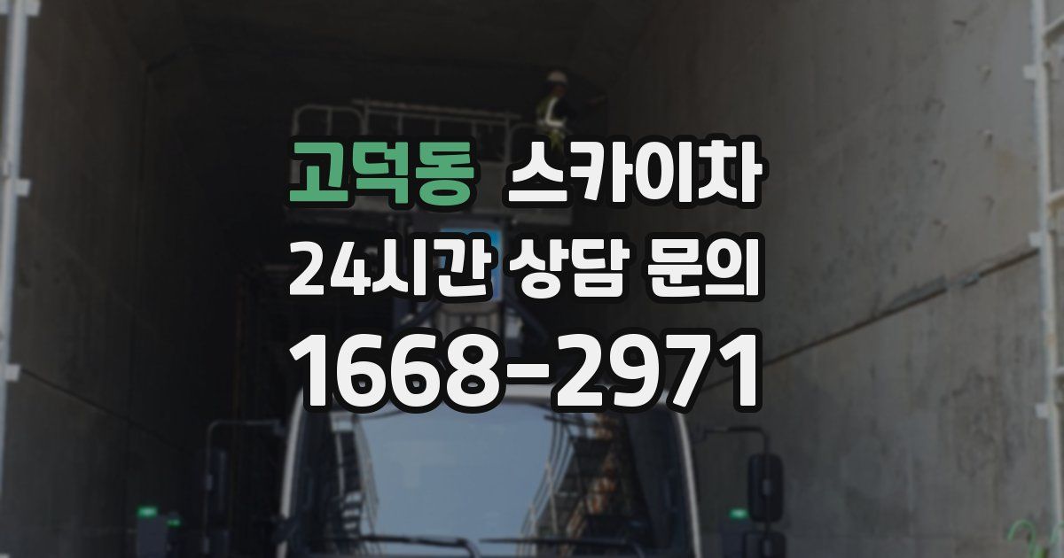 고덕동 스카이차